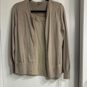 NWOT J. Jill Cardigan Sweater Set